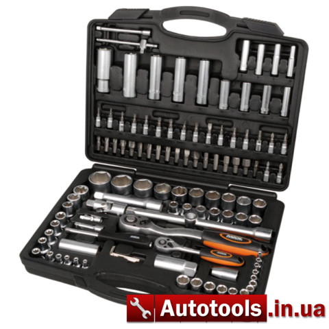 Набор инструмента 1/4" и 1/2" 110 ед. Miol 58-100