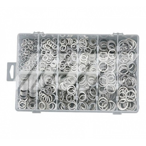 Комплект алюминевых шайб 500ед.