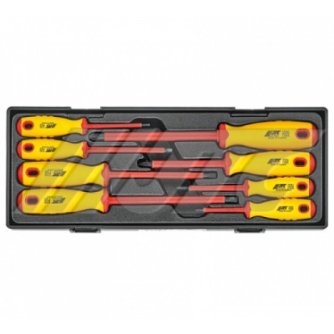 Набор отверток диэлектрических SL3.0-SL5.5, PH0-PH1 7ед