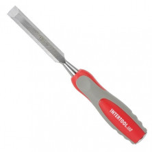 Стамеска 16мм, Cr-V, двухкомпонентная рукоятка INTERTOOL HT-3516