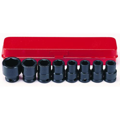 3/8 Набор головок 6-гр. ударных 8 пр. (FORCE 3083)