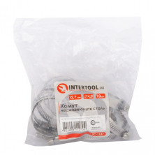 Хомут нержавеющая сталь 12,7 мм D 27-51 мм INTERTOOL TC-1127