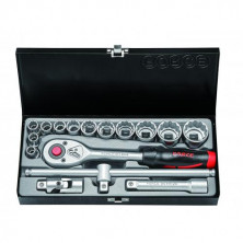 1/2" Набор инструмента 6-гранный 16 пр. (10-32 мм) (код 4162-5)