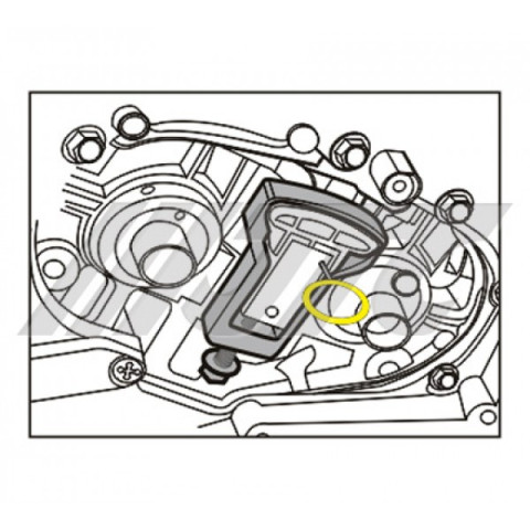 Фиксатор цепи NISSAN, INFINITI