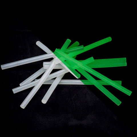 Комплект флуоресцентных клеевых стержней 11.2 мм*200мм, 12 шт INTERTOOL RT-1038