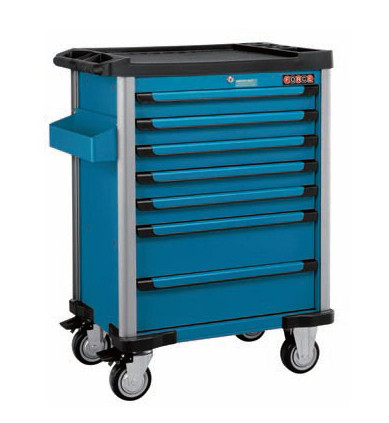 Тележка инструментальная 7-ми секционная с инструментом 361 пр. (код 10217B-361)