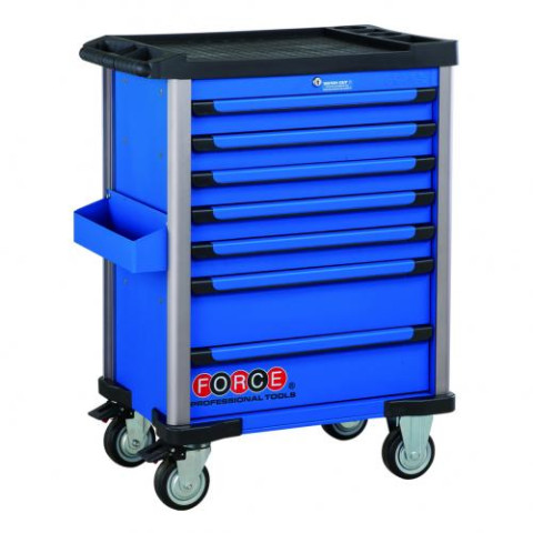 Тележка инструментальная 7-ми секционная с инструментом 361 пр. (код 10217B-361)