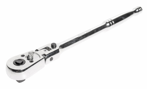 Трещотка на шарнире с фиксацией 3/8" 265мм