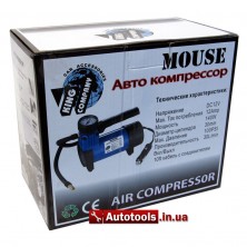 Автокомпрессор MOUSE 5682 от прикуривателя для подкачки шин