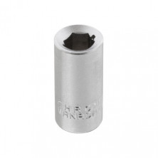 Переходник 1/4"шестигранник / 1/4"квадрат, 25мм INTERTOOL ET-1101