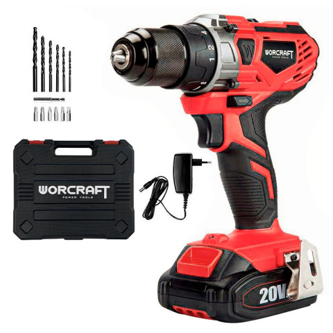 Аккумуляторный шуруповерт WORCRAFT CD-S20LiWB