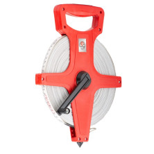 Рулетка геодезическая с полотном из стекловолокна 100 м*13 мм INTERTOOL MT-0760