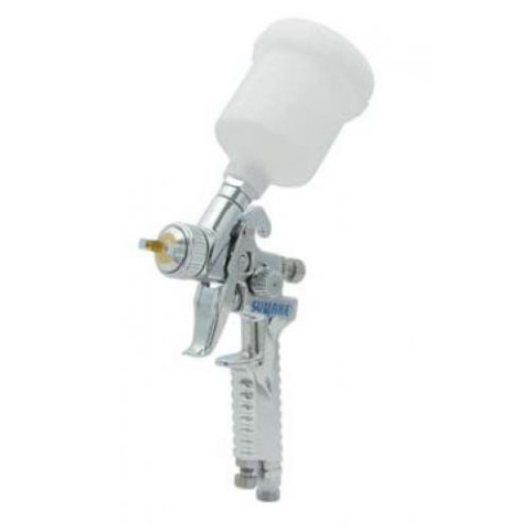 Краскопульт бачок 125 мл, сопло 0.8 мм (HVLP) (код SS-1101)