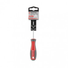 Отвертка крестовая PH0*75 мм, CR-V INTERTOOL VT-3313