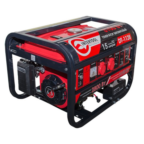 Генератор бензиновый INTERTOOL DT-1128