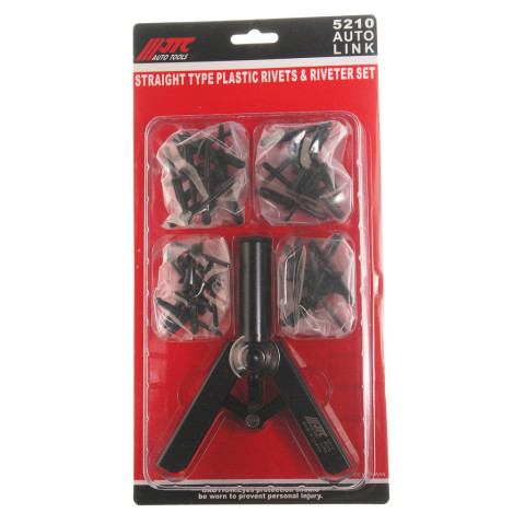 Заклёпочник с комплектом нейлоновых заклёпок