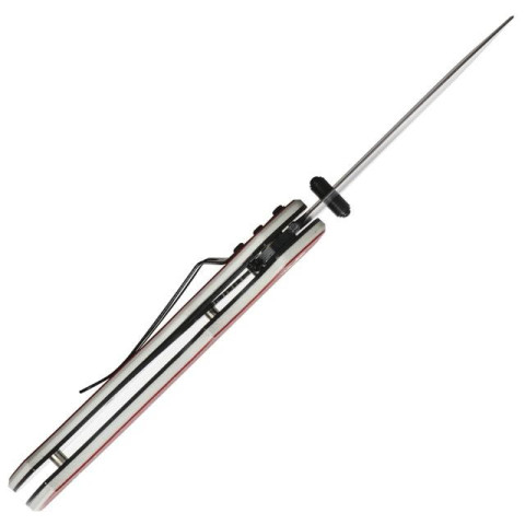 Нож складной 194 мм, ручка с металлическими вставками. INTERTOOL HT-0595