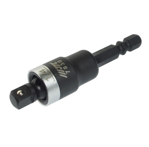 Карданный адаптер для торцевых головок 1/4" под шуруповерт