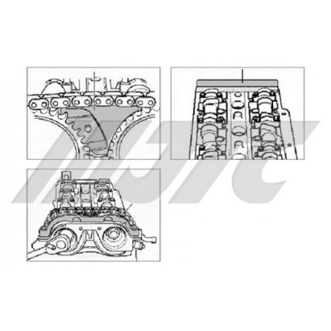Набор фиксаторов OPEL, CHEVROLET 1.0, 1.2, 1.4