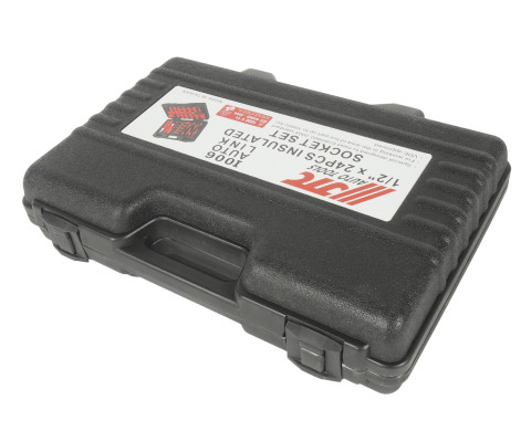 Набор головок торцевых диэлектрических 1/2" 24ед.