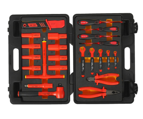 Набор головок торцевых диэлектрических 1/2" 24ед.