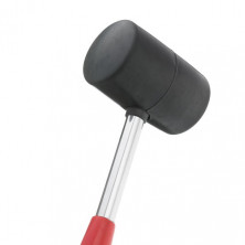 Киянка резиновая 680г металлическая ручка INTERTOOL HT-0232