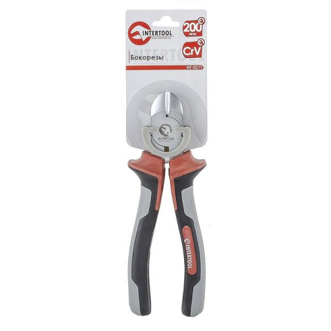 Бокорезы 200мм CrV с изолированными рукоятками INTERTOOL NT-0217