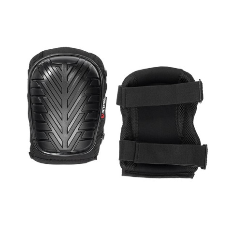 Наколенники защитные, противоскользящие накладки из ПВХ, ткань 600D, гелевые подушки, неопреновые ремни [] INTERTOOL SP-0055