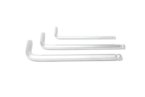 Ключ Г-образный 6-гранный длинный с шаром 10мм Forsage F-76510L