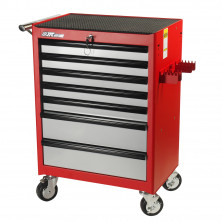 Тележка инструментальная с набором инструмента 225ед.