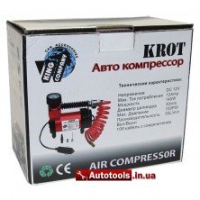 Автокомпрессор KROT 5678 от прикуривателя для подкачки шин