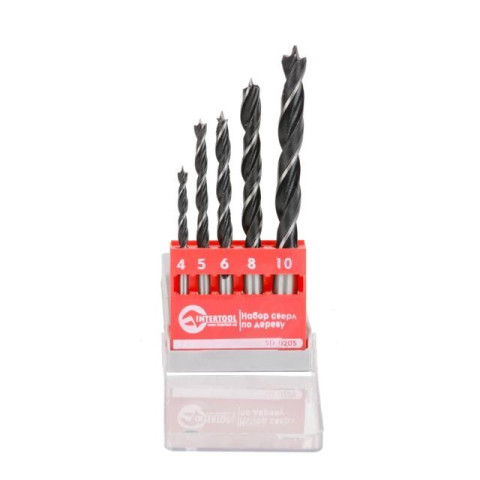 Набор фрез по дереву INTERTOOL SD-0205