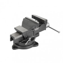 Тиски слесарные поворотные 100мм INTERTOOL HT-0081