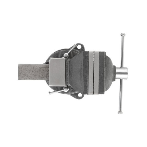 Тиски слесарные поворотные 100мм INTERTOOL HT-0081