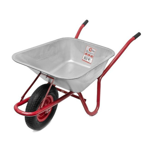 Тачка садово-строительная одноколесная INTERTOOL WB-0813