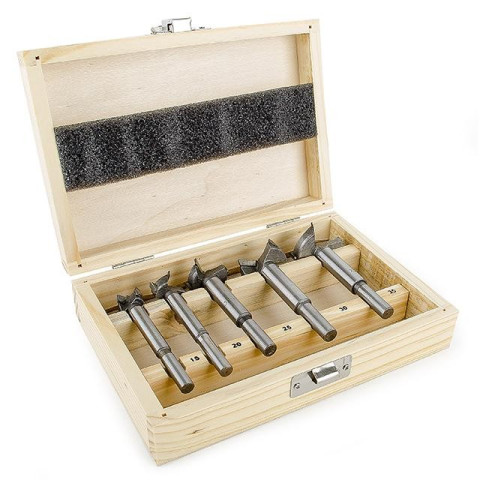 Набор фрез Форстнера в деревянном кейсе INTERTOOL HT-0074