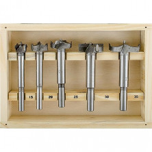 Набор фрез Форстнера в деревянном кейсе INTERTOOL HT-0074