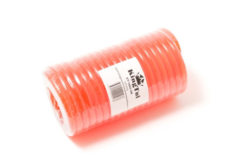 Шланг витой полиуретановый 6х8ммх5м, с резьбовыми наконечниками 1/4(F)x1/4(F) KINGTUL KT-1065-5M