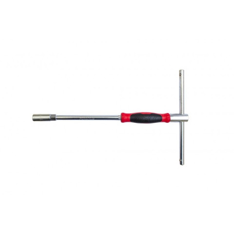 Ключ торцевой T-образный с прорезиненой поворотной рукояткой 12мм(L-320мм) F-1556