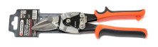 Ножницы по металллу "левый рез" 10"-250мм, на пластиковом держателе Forsage F-698AR250