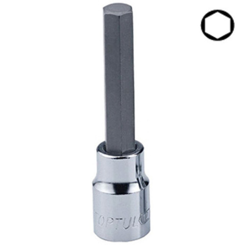 Насадка шестигранник HEX TOPTUL 7 мм 100мм 1/2" BCEA1607