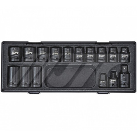 Набор головок ударных 1/2'', 6-гр. 16ед.
