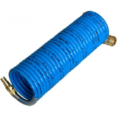 Шланг полиуретановый с быстросъемом 6.5*10мм 10м