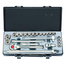 1/2" Набор инструмента 6-гранный 24 пр. (10-32 мм) (код 4245B)