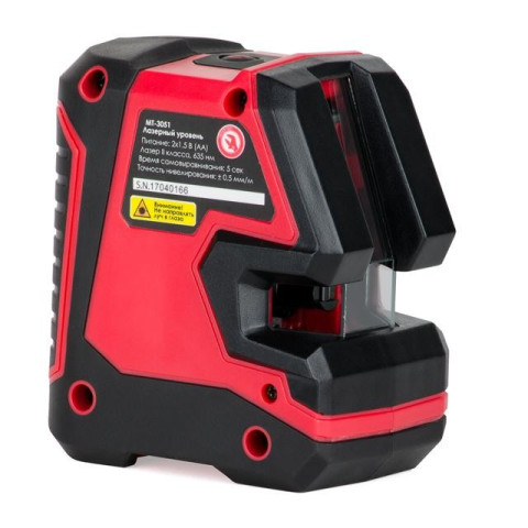 Уровень лазерный 180 град, 2 лазерные головки INTERTOOL MT-3051