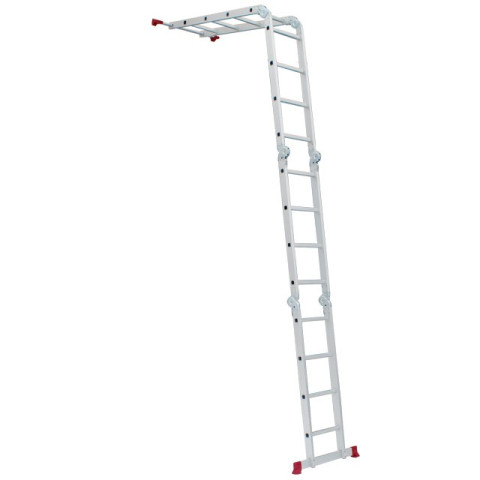 Лестница алюминиевая мультифункциональная трансформер INTERTOOL LT-0029