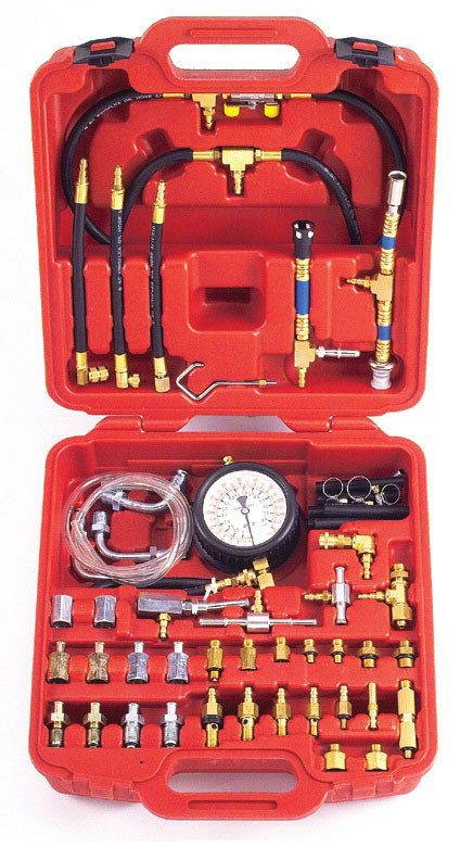 Тестер давления для бензиновых, инжекторных двигателей универсальный (код 946G1)