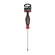 Отвертка крестовая PH1*150 мм, S2, STORM INTERTOOL VT-3418