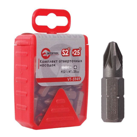 Комплект отверточных насадок INTERTOOL VT-5949