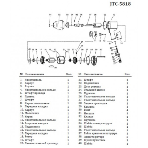 Кнопка пусковая для 5818